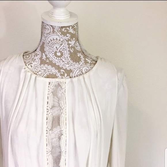 NWT Free People White Soul Serene Top - Picture 6 of 10